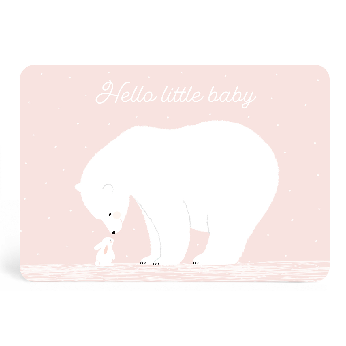 Carte De Naissance Carte Bebe Cadeau De Naissance Ours Polaire Zu